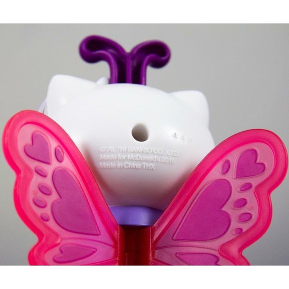 McDonalds Happy Meal Toy Sanrio Hello Kitty #5 Butterfly 2019 - Picture 6 of 6